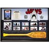 Image 1 : Jaws Cast Signed Oar Custom Matted and Framed Display