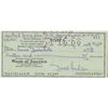 Image 1 : David Hedison signed check