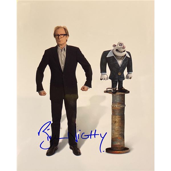 Flushed Away Bill Nighy signed movie photo