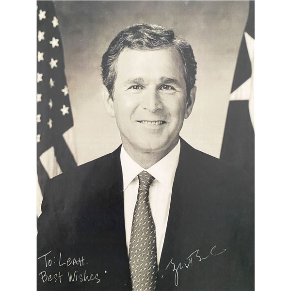 George W. Bush facsimile signed print