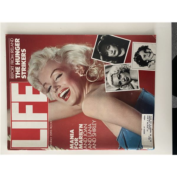 Life Magazine Marilyn Monroe October 1981