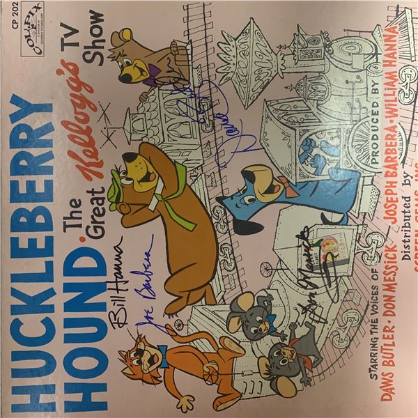 Huckleberry Hound signed sound track