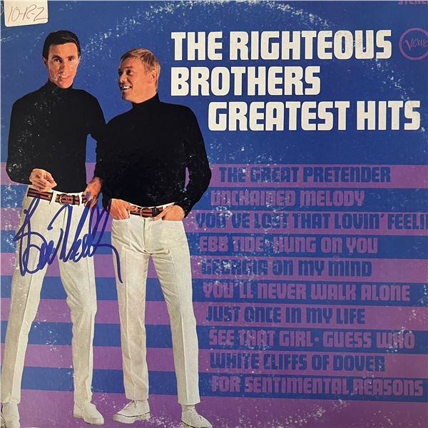 The Righteous Brothers Greatest  Hits signed album
