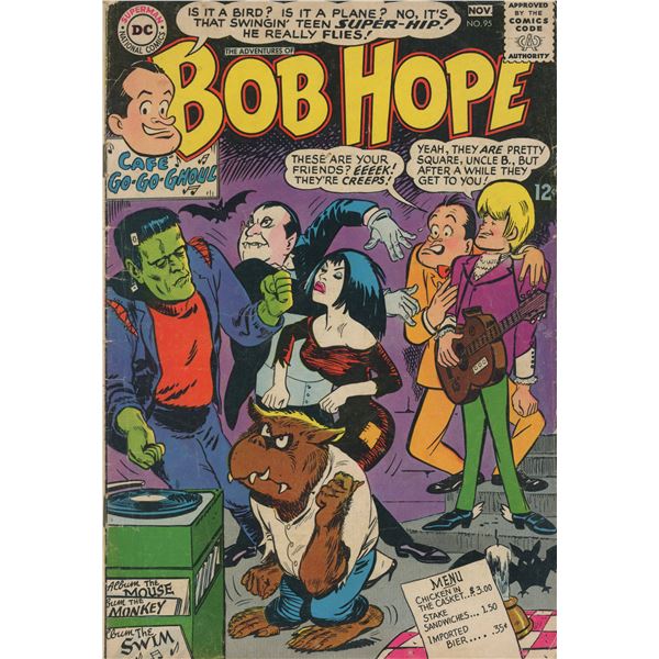 The Adventures of Bob Hope #95 DC Comic