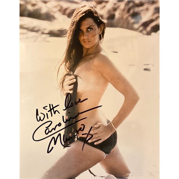 Caroline Munro Signed Photo