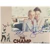 Image 1 : The Champ cast signed lobby card