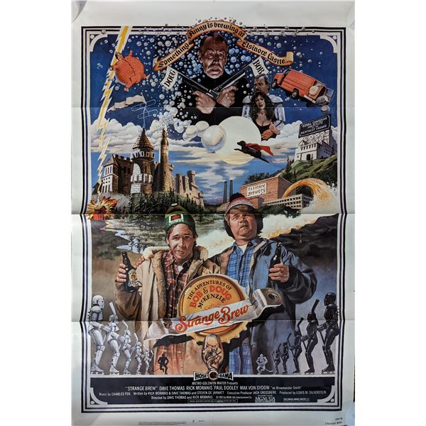 Strange Brew 1983 Original One Sheet Movie Poster