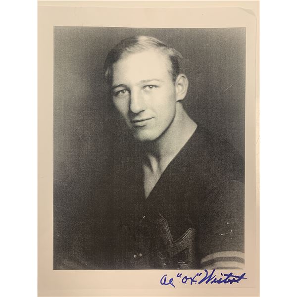Al "Ox" Wistert signed photo