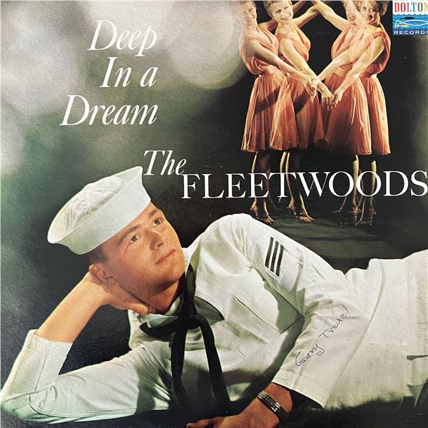 The Fleetwoods Deep In A Dream signed album