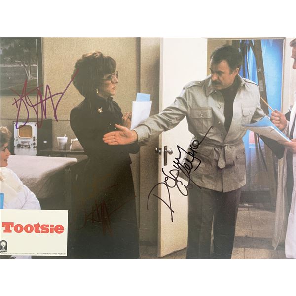 Tootsie Dustin Hoffman and Dabney Coleman signed movie photo