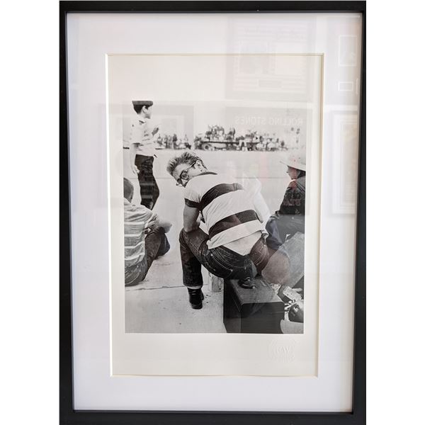 James Dean Custom Matted and Framed Photo