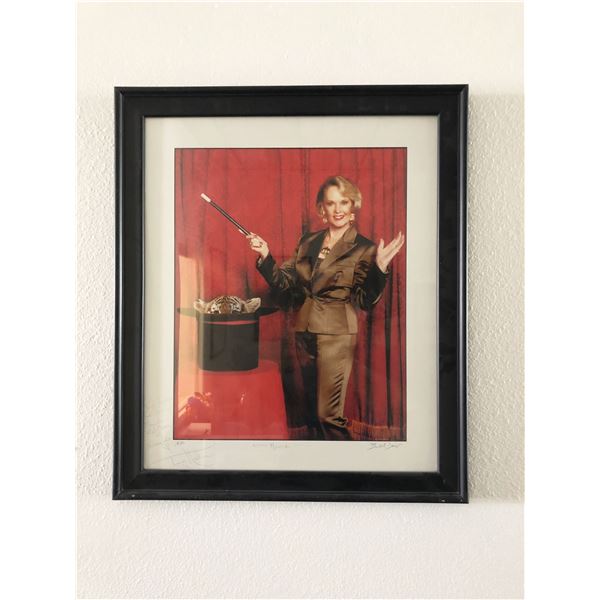 Tippi Hedren signed Cat In The Hat artist proof.