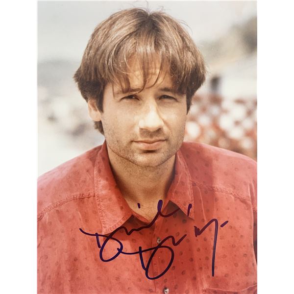 Calironications David Duchovny signed photo