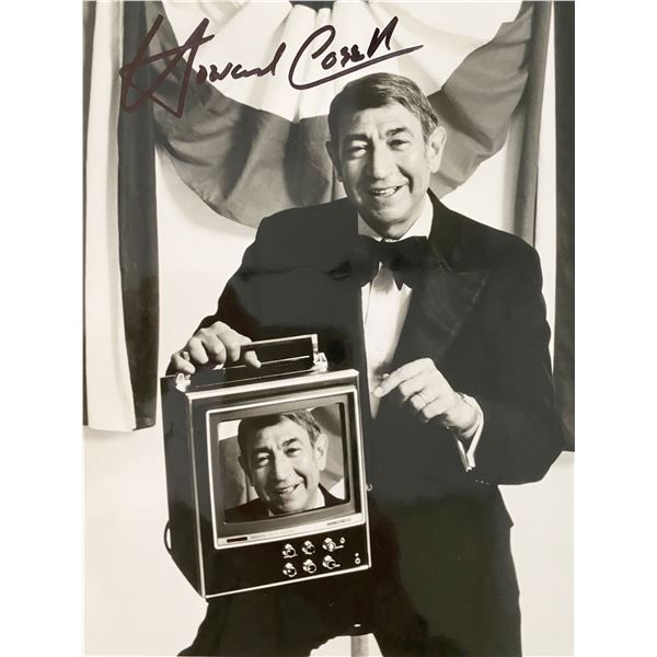 Sportscaster Howard Cosell signed photo
