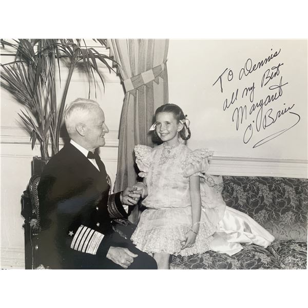 Meet Me In St Louis Margaret O'Brien signed photo