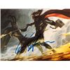 Image 1 : Chris Hemsworth signed Thor postcard