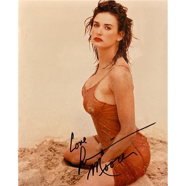 Demi Moore Signed Photo
