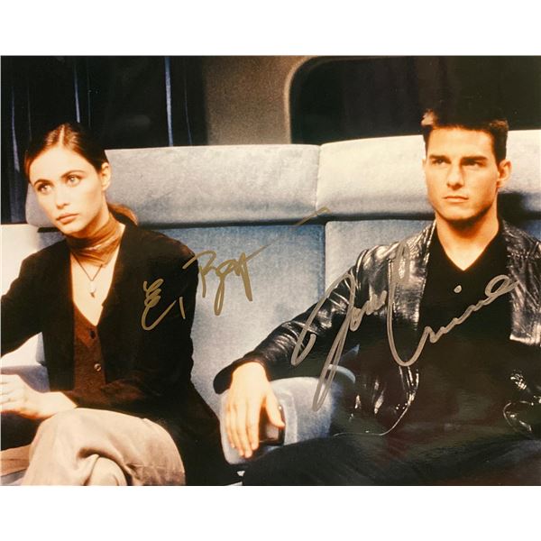 Mission: Impossible Tom Cruise and Emmanuelle Béart Signed Movie Photo