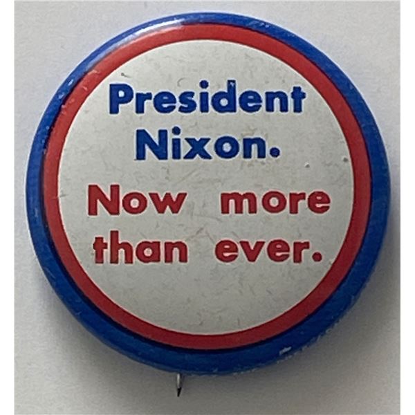 Richard Nixon campaign pin