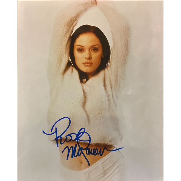 Rose McGowan signed photo