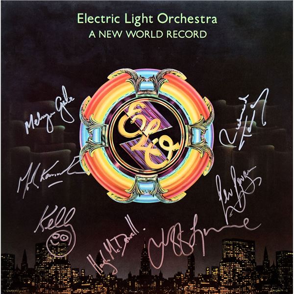 ELO signed A New World Record album