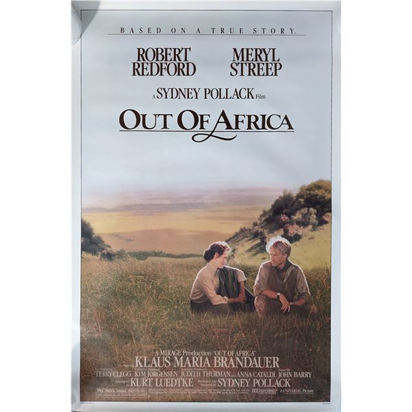 Out Of Africa 1985 Original One Sheet Movie Poster