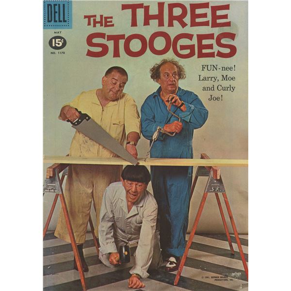 Three Stooges comic #1170 - 1961