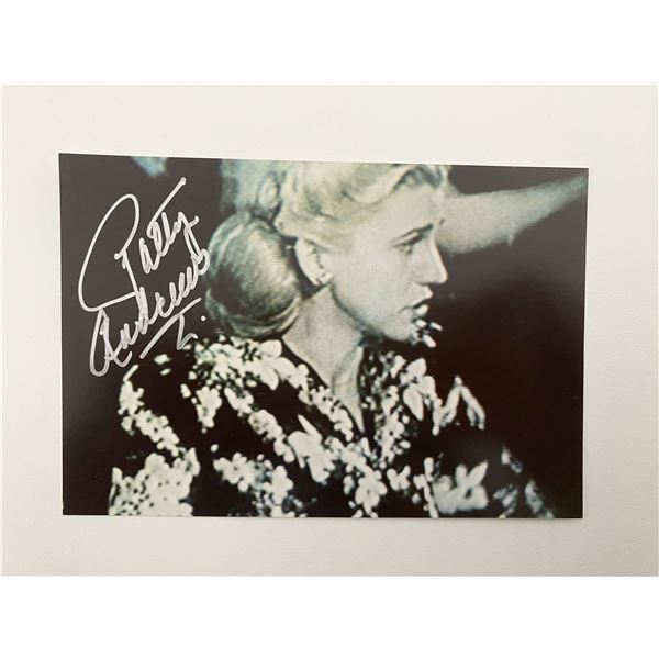 Patty Andrews signed photo