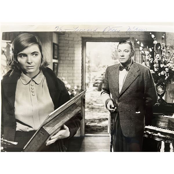 Dorothy McGuire signed photo