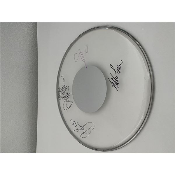 Toto signed drum head