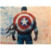 Image 1 : Stan Lee signed Captain America postcard