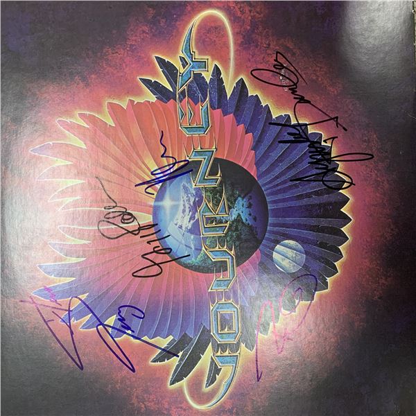 Journey signed record