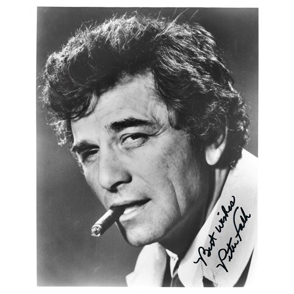 Columbo Peter Falk signed photo