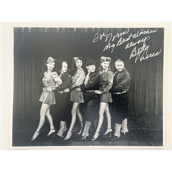 Gents Without Cents Betty Phares signed photo