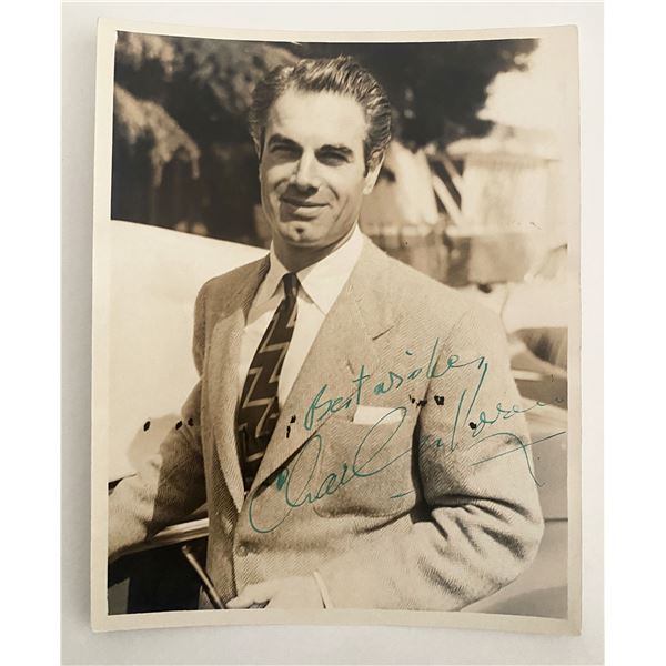 Charles Kovin signed photo