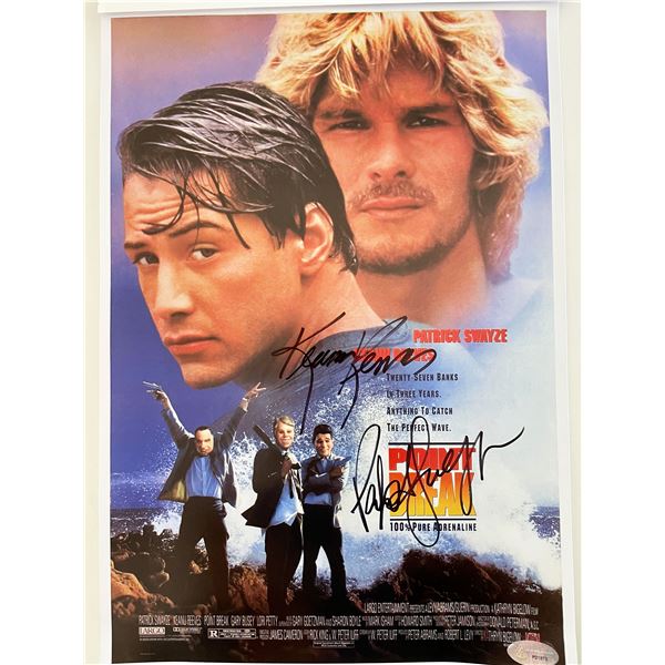 Point Break signed mini poster