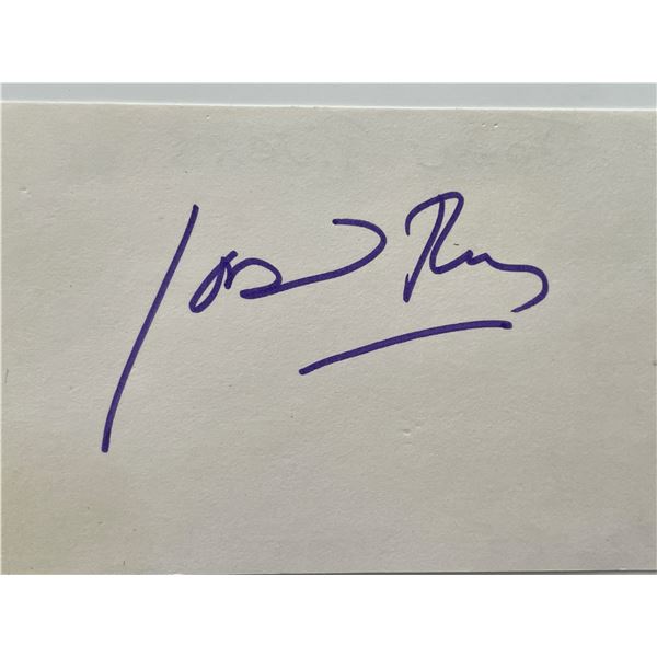 Joan Rivers original signature cut