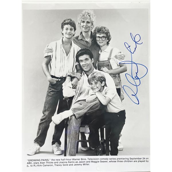 Growing Pains Alan Thicke signed photo
