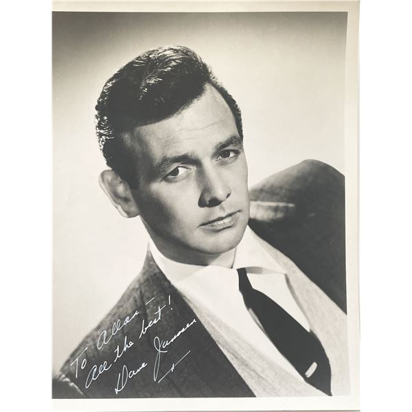 David Jannsen signed photo