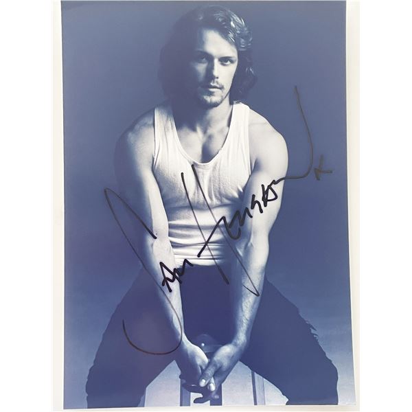 Sam Heughan signed photo