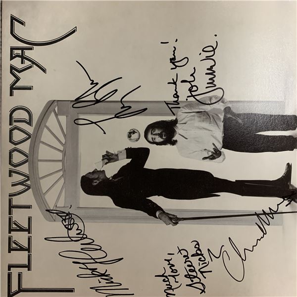 Fleetwood Mac self-titled signed album