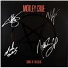 Image 1 : Motley Crue signed Shout At The Devil album