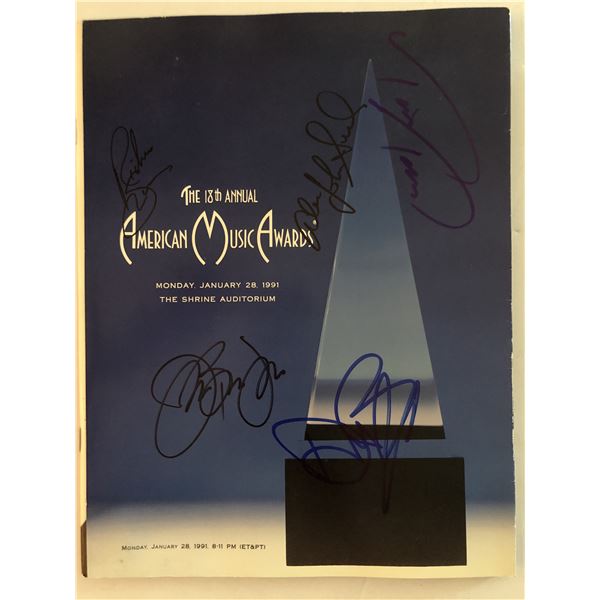 Bon Jovi signed American Music Awards attendee program