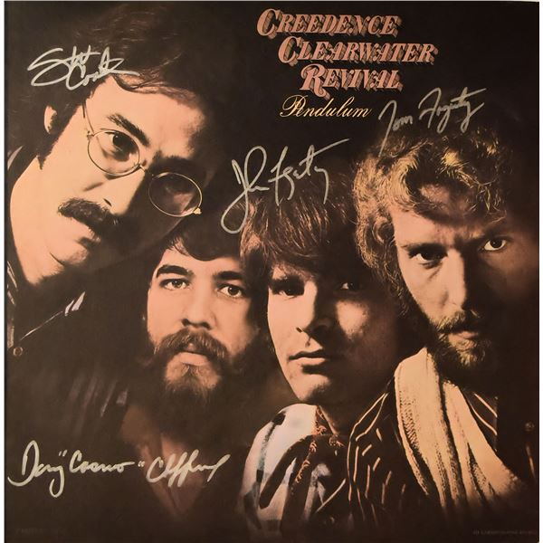 Creedence Clearwater Revival Pendulum signed album
