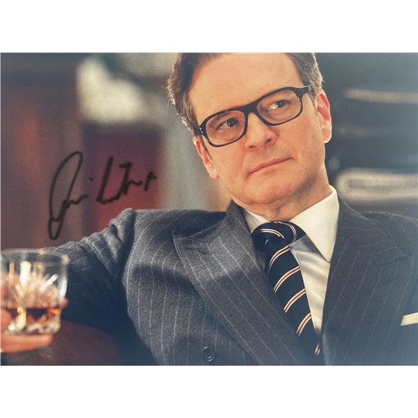 Kingsman Colin Firth signed photo