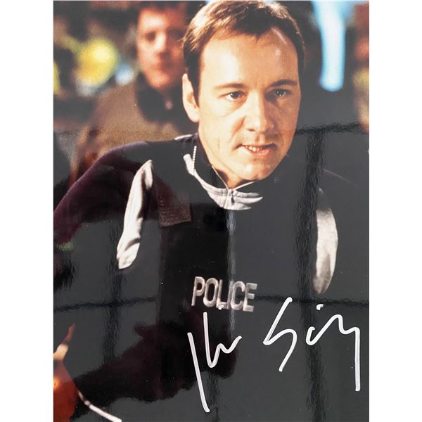 Kevin Spacey signed photo
