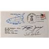 Image 1 : Roger Zwieg and Ted Holstein Signed Space Shuttle Commemorative Cover