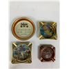 Image 2 : Lot of Vintage Tourist Ashtrays. Reno Nevada, Hawaii, San Fransisco etc