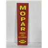 Image 2 : Custom Made Reproduction Mopar Vertical Sign and a 1910 Mack Texaco Tanker Locking Bank with Key In 