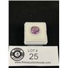 Image 1 : Dark Amethyst 4.785ct 10.48 x 6.90 x 4.94 mm Cushion Cut-Loupe Clean Africa Untreated